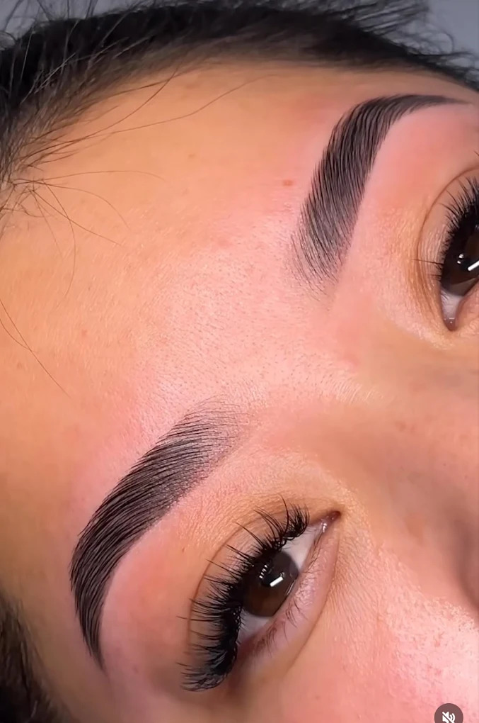 Brow beauty work from Bella Beauty Studio